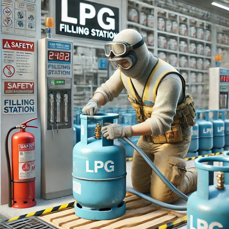 Filling Liquefied Petroleum Gas